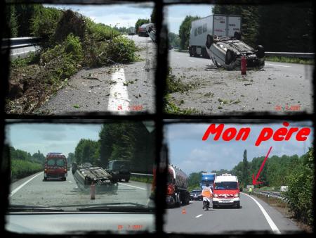 Accident vu de très pres !!